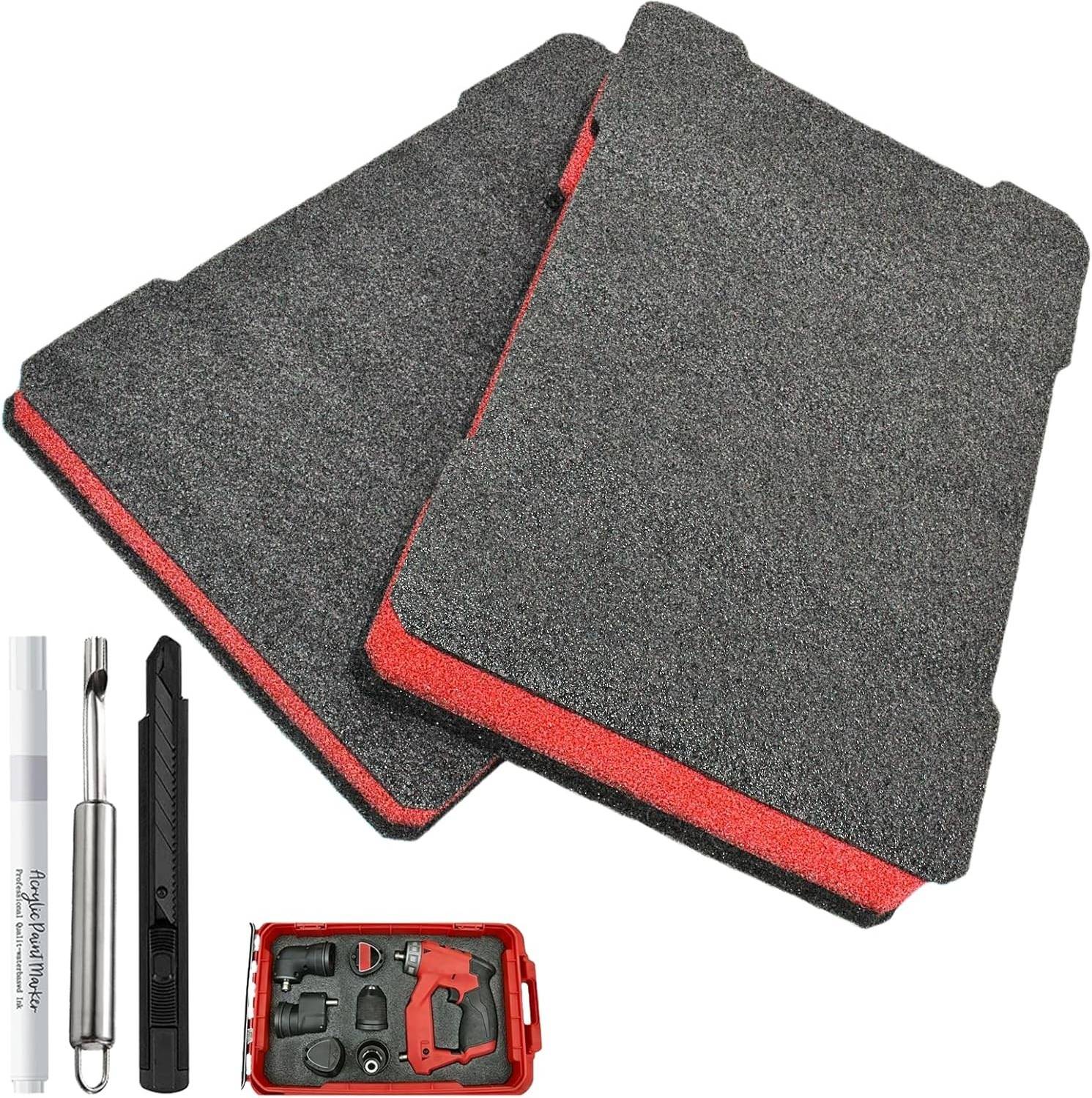 Milwaukee tool box Milwaukee Packout Foam Inserts Tool Box Kit