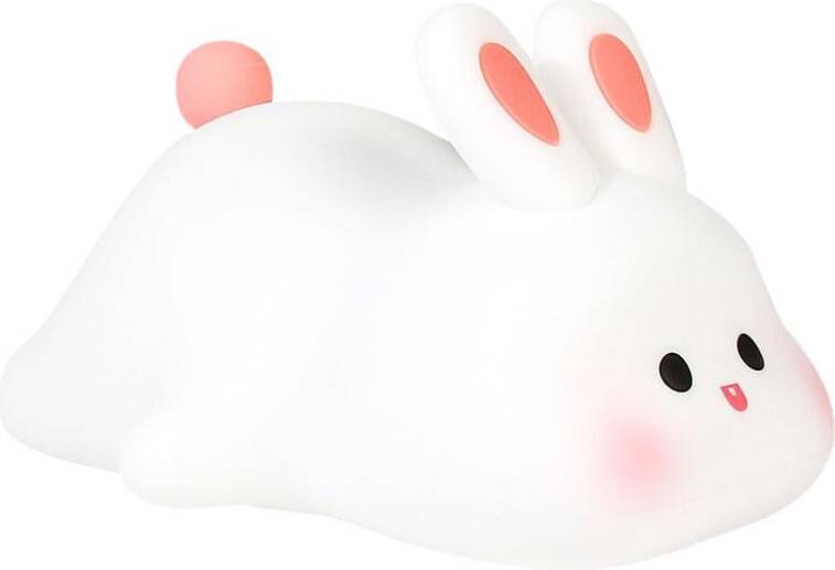 Big Face Rabbit Patting Night Light