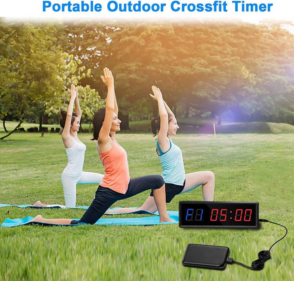 Zandona LED Digital Countdown Wall Clock Timer