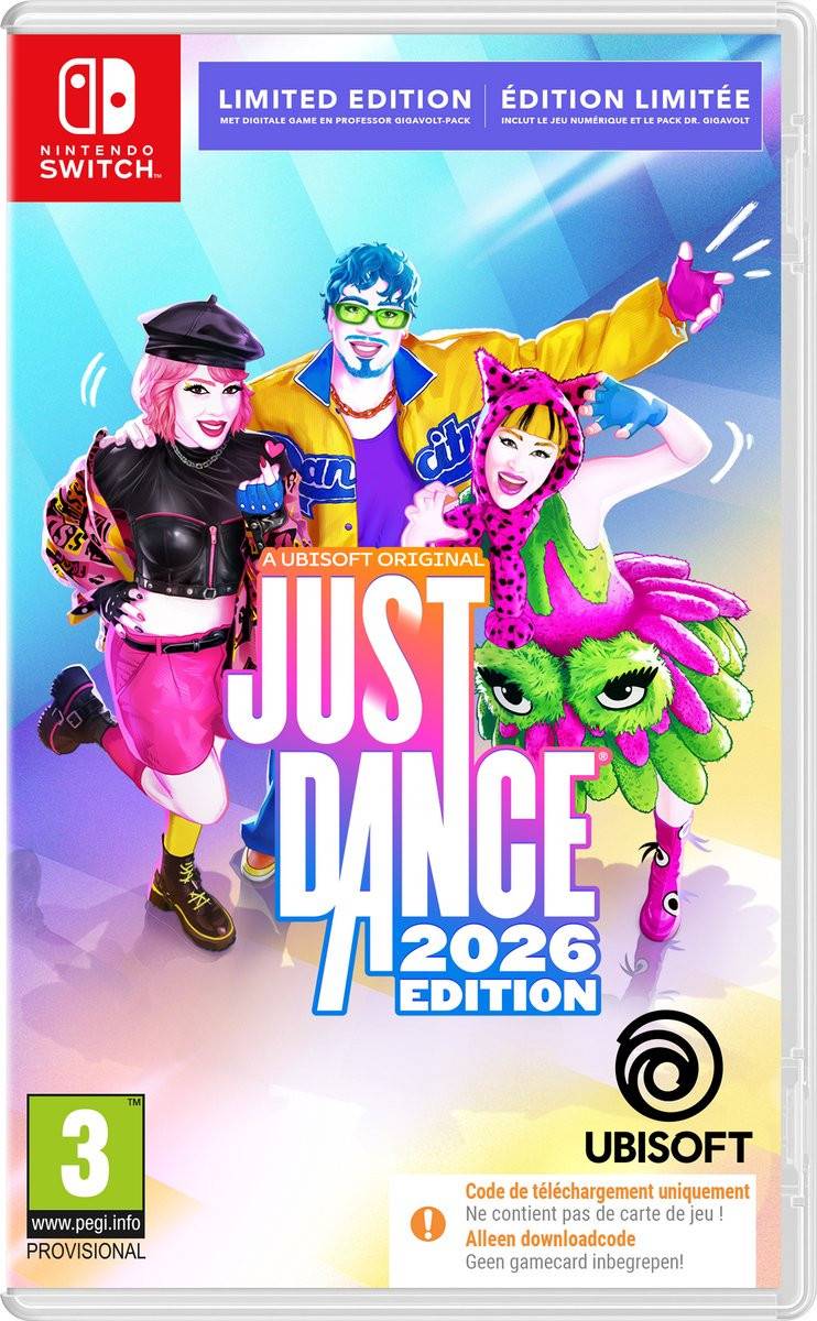 Nintendo switch just dance Just Dance 2026 Edition Code In A Box