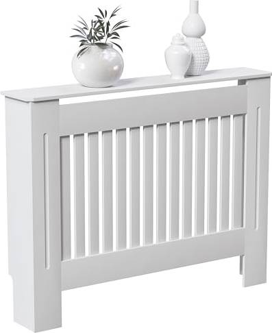 Vida Designs Chelsea Radiator Cover White MDF Cabinet