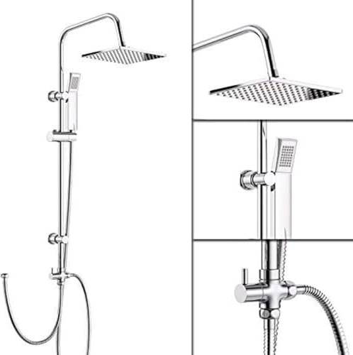 iBathUK Elevex 2 Way Shower Riser Rail Kit