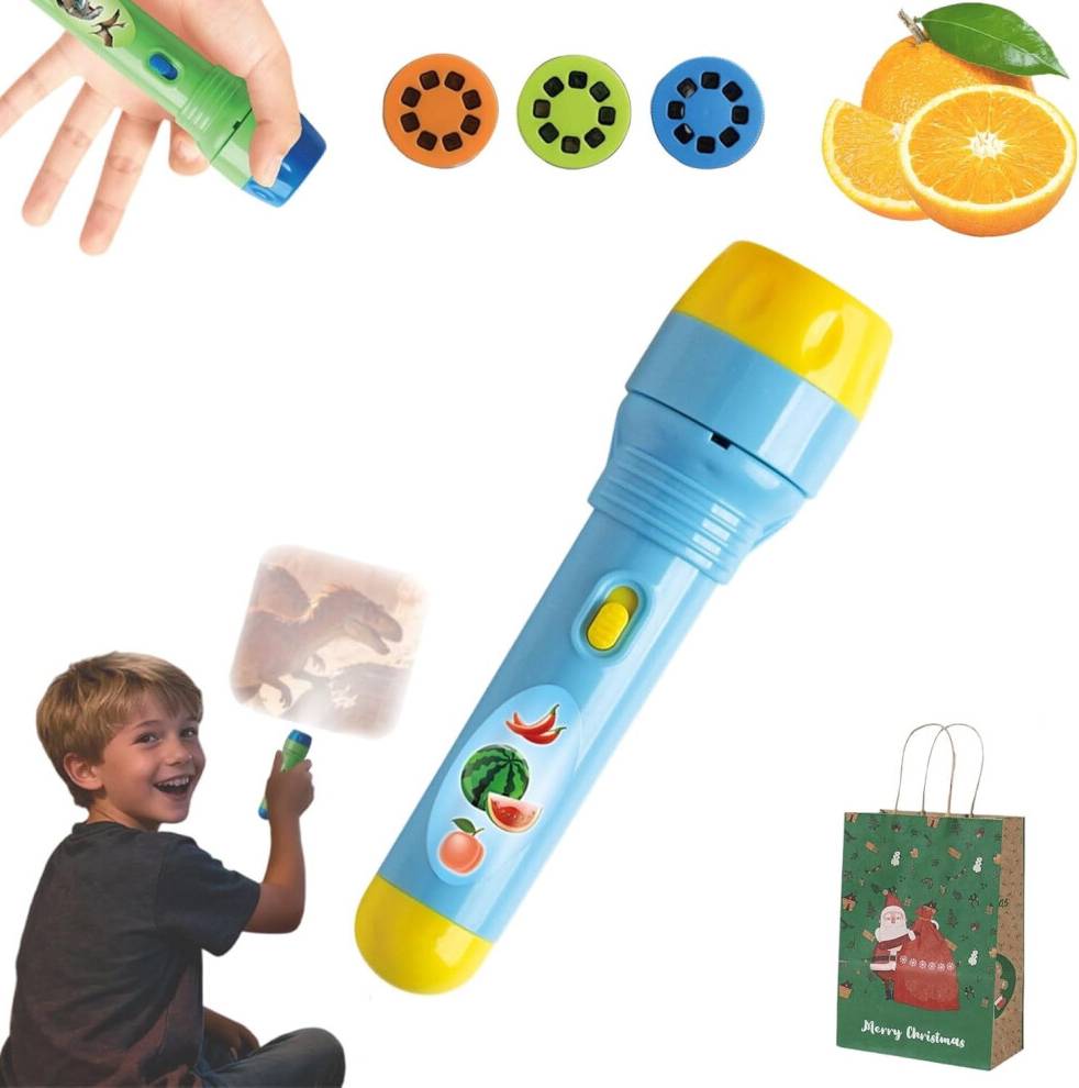 Flashlight Dinosaur Projector Flashlight Portable