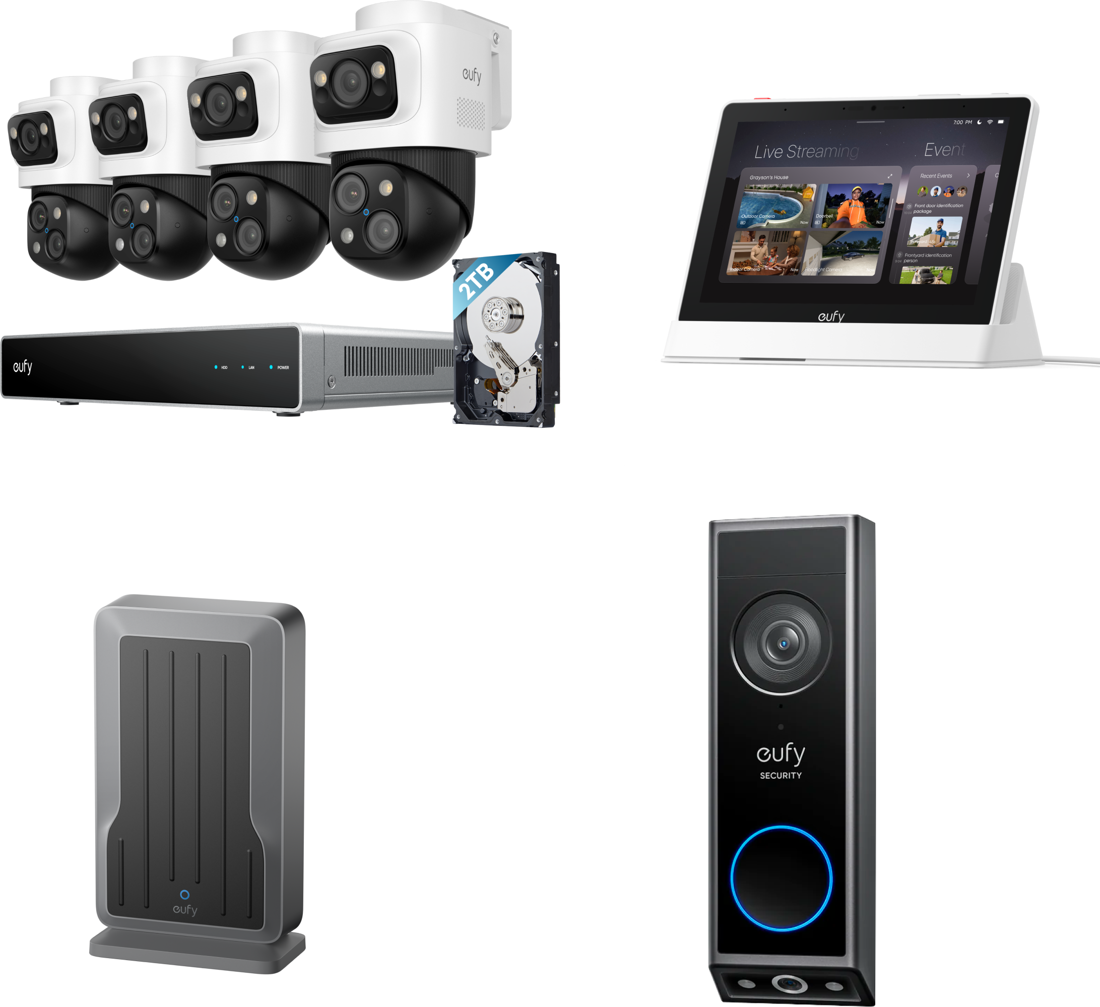 Eufy e340 Eufy NVR Security System S4 Max Module Adapter