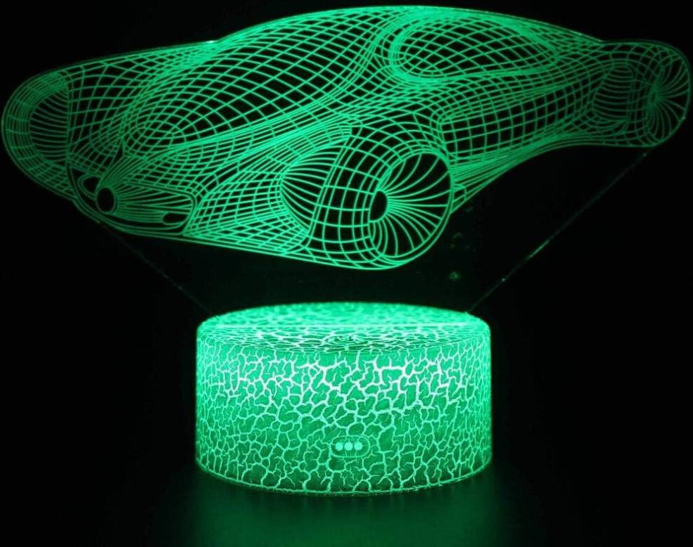 Cartoon 3D Lamp Multicolor Night Light