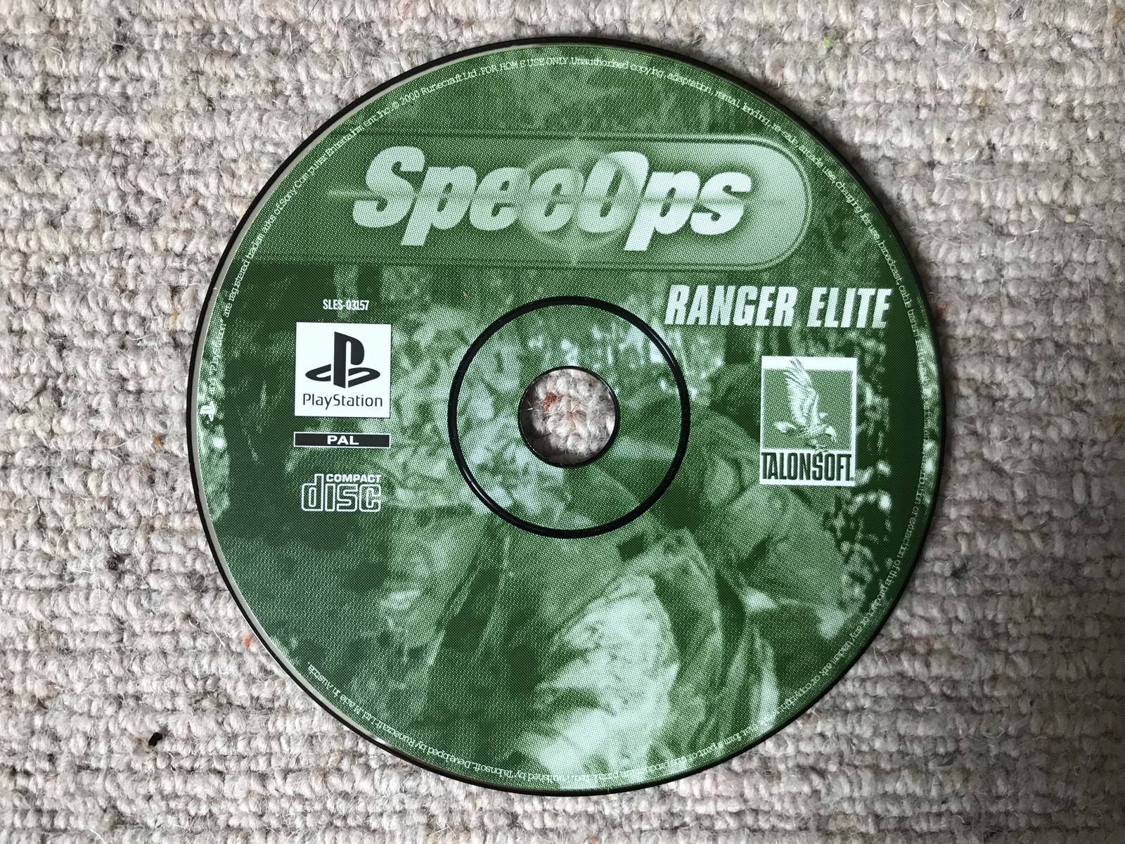 Spec Ops Ranger Elite Ps1 Playstation 1