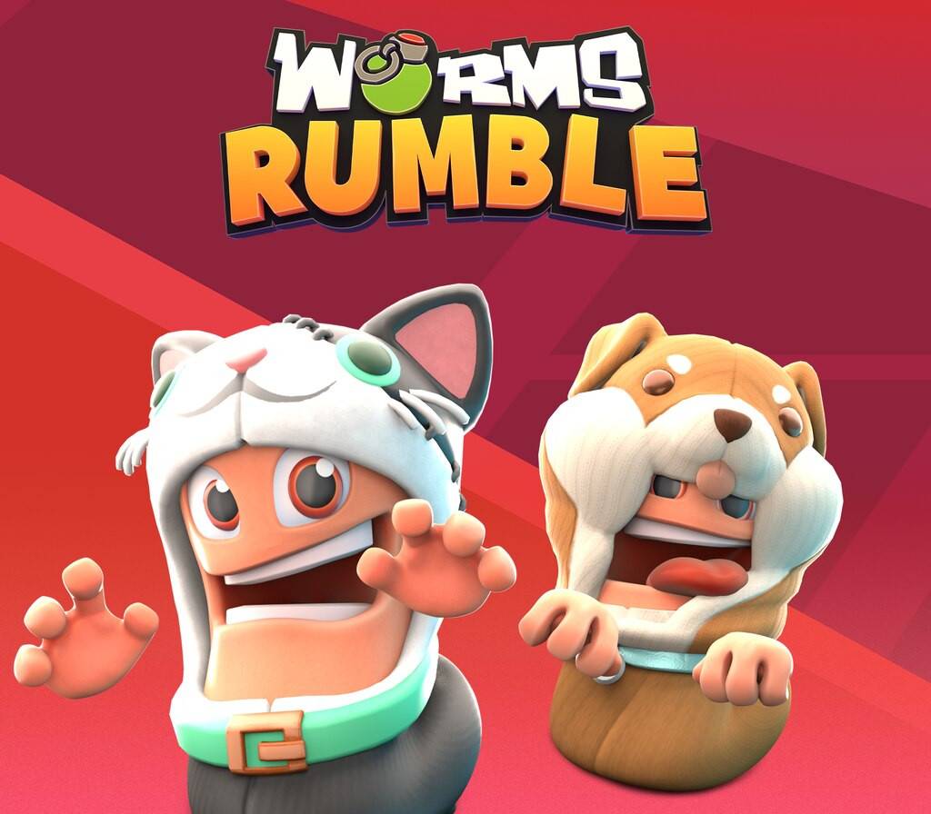 Worms Rumble Cats Dogs Double Pack PC Windows