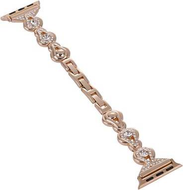 Apple Watch Rhinestone Bracelet Rose Gold