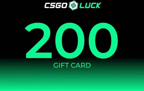 CSGOluck 200 Balance Gift Card Key