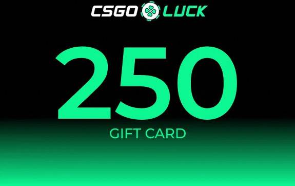 CSGOluck 250 Balance Gift Card Key