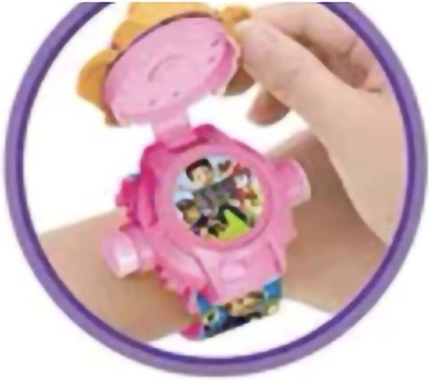 Kids Cartoon Dog Pattern Projector Watch