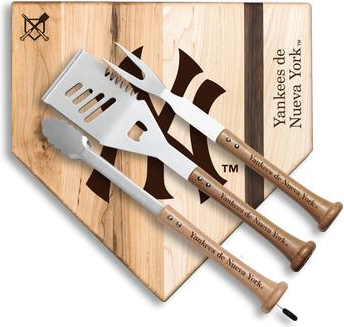 Bbq tools set Baseball BBQ Silver Slugger Combo Set