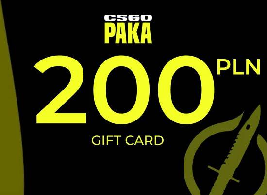 CSGOPaka Gift Card 200 PLN Key