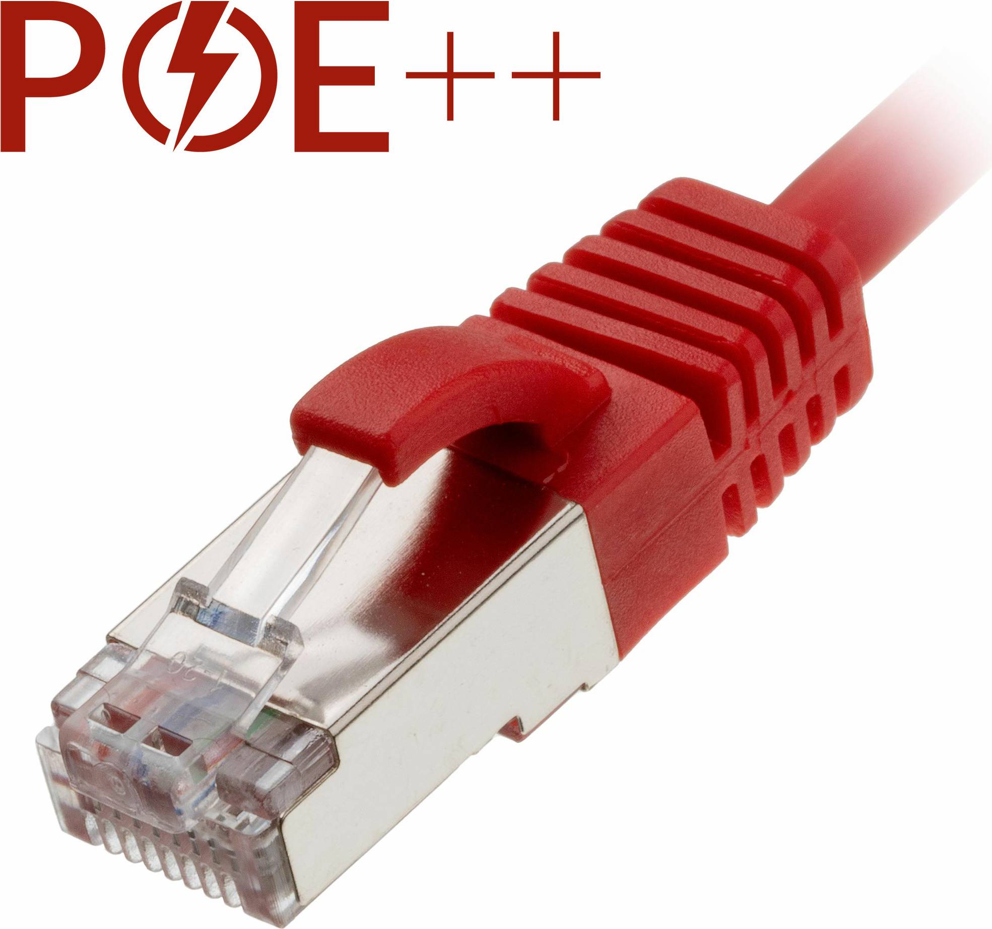 Cablenet Cat6a RJ45 Red U/FTP Patch 3m