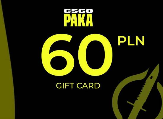 CSGOPaka Gift Card 60 PLN Key
