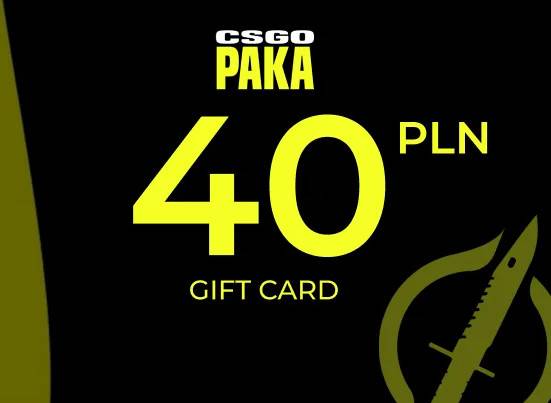 CSGOPaka Gift Card 40 Pln Key
