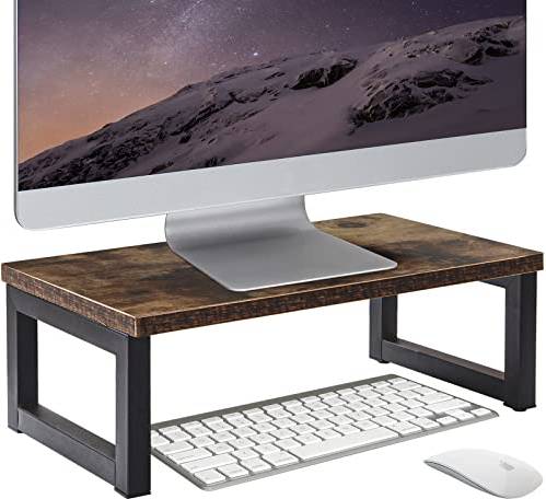 Monitor per computer OROPY Supporto Monitor Computer Legno Metallo