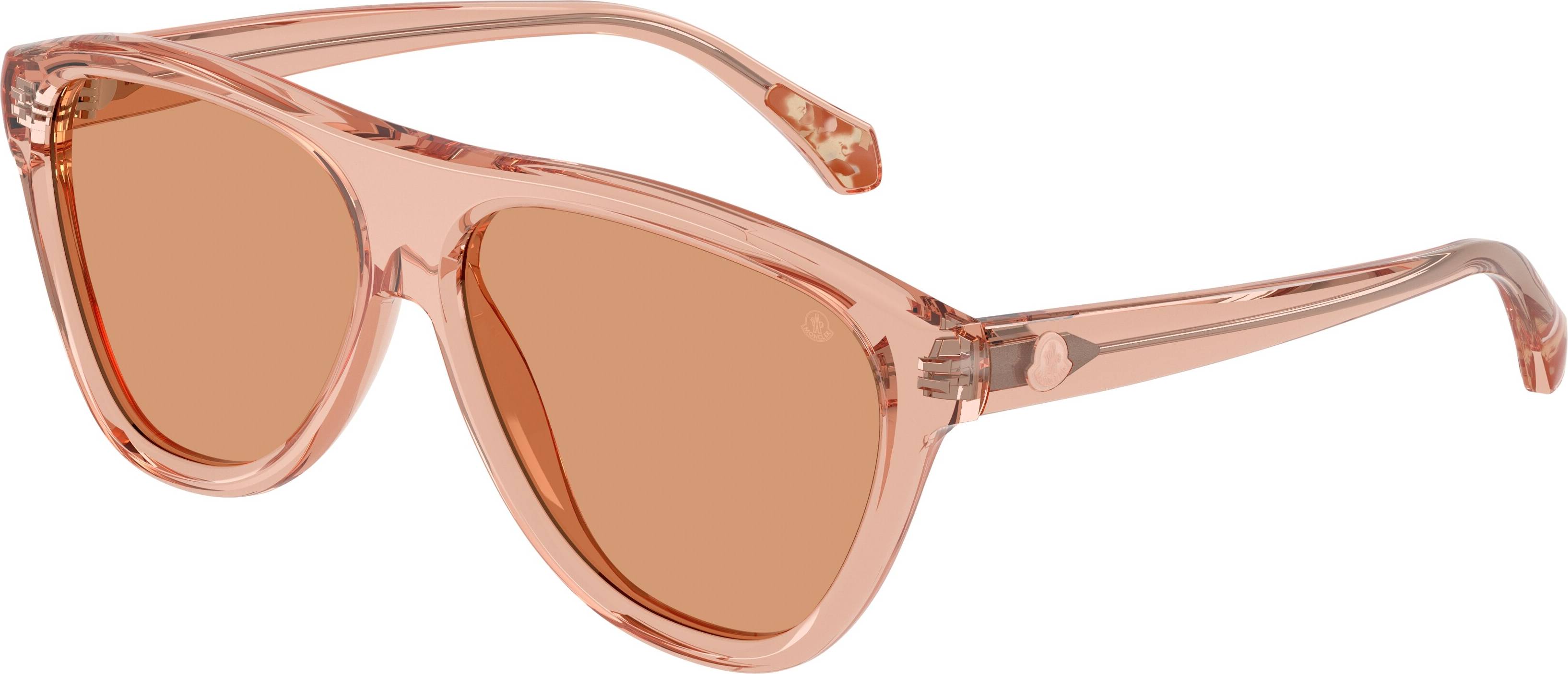 Moncler Incline 3045 7 Solglasögon Acetat - Rosa Rosa Pilot