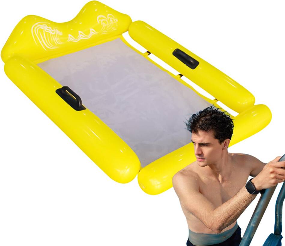 Versatile Use Pool Lounge Chair Yellow
