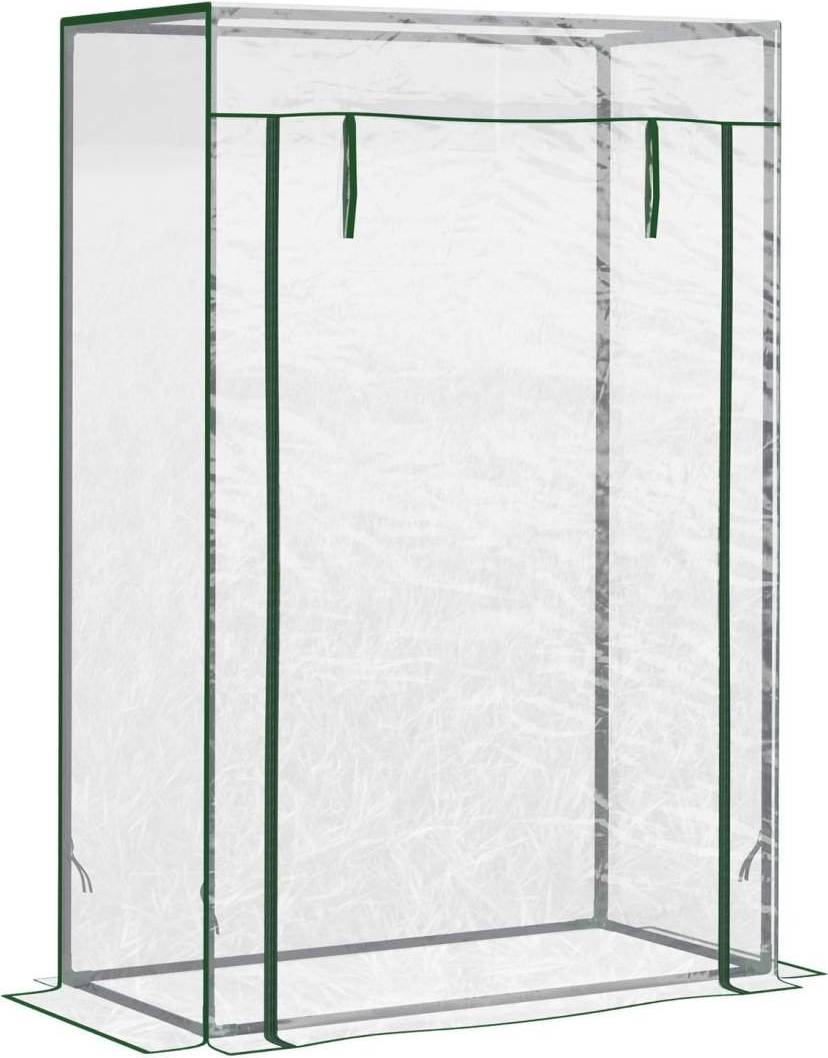 Northio Transparent Växthus Tomater Rullbar Dörr