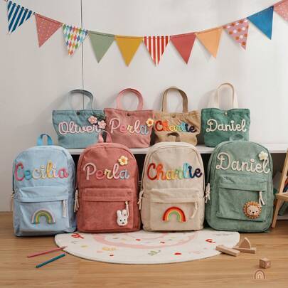 Shein Custom Backpack And Tote Bag Set - Multi-Func