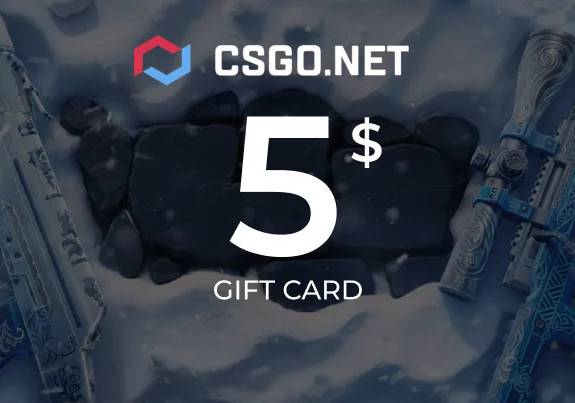 CSGO.NET Gift Card 5 USD Key