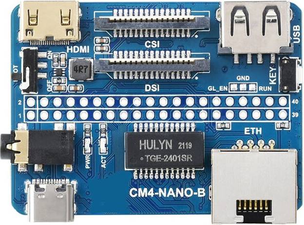 5V CM4 Ethernet Carrier Board for RasPi RPI Raspberry Pi Compute Module