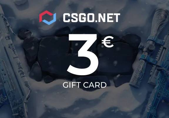 CSGO.NET Gift Card 3 EUR Key