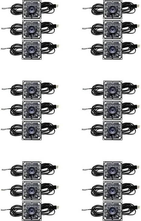 Kepptory 18PCS 100 Degree Camera Module 1MP OV9732