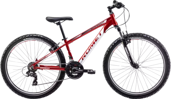 Mountain bike 26 Romet Rambler R6.1 26 Cyklar Red-White