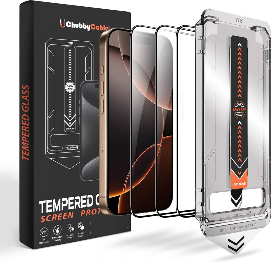 Screen Protector iPhone 15 Pro 3 Pack