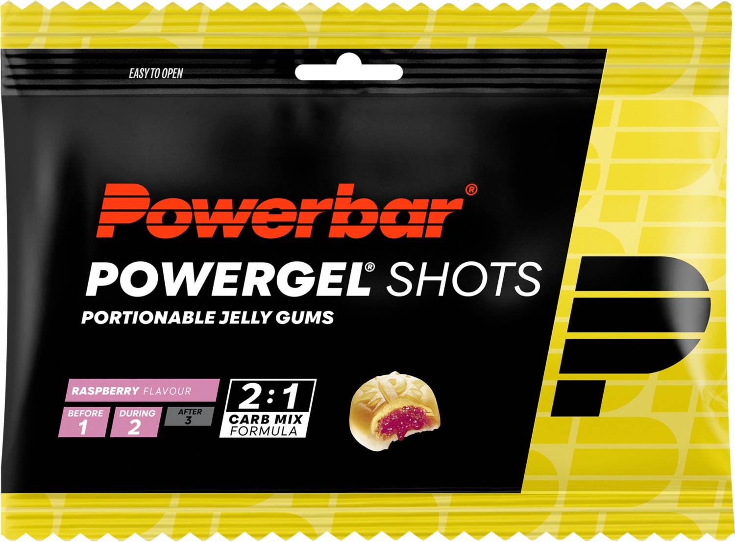 PowerBar PowerGel Shots Rasberry Vingummi