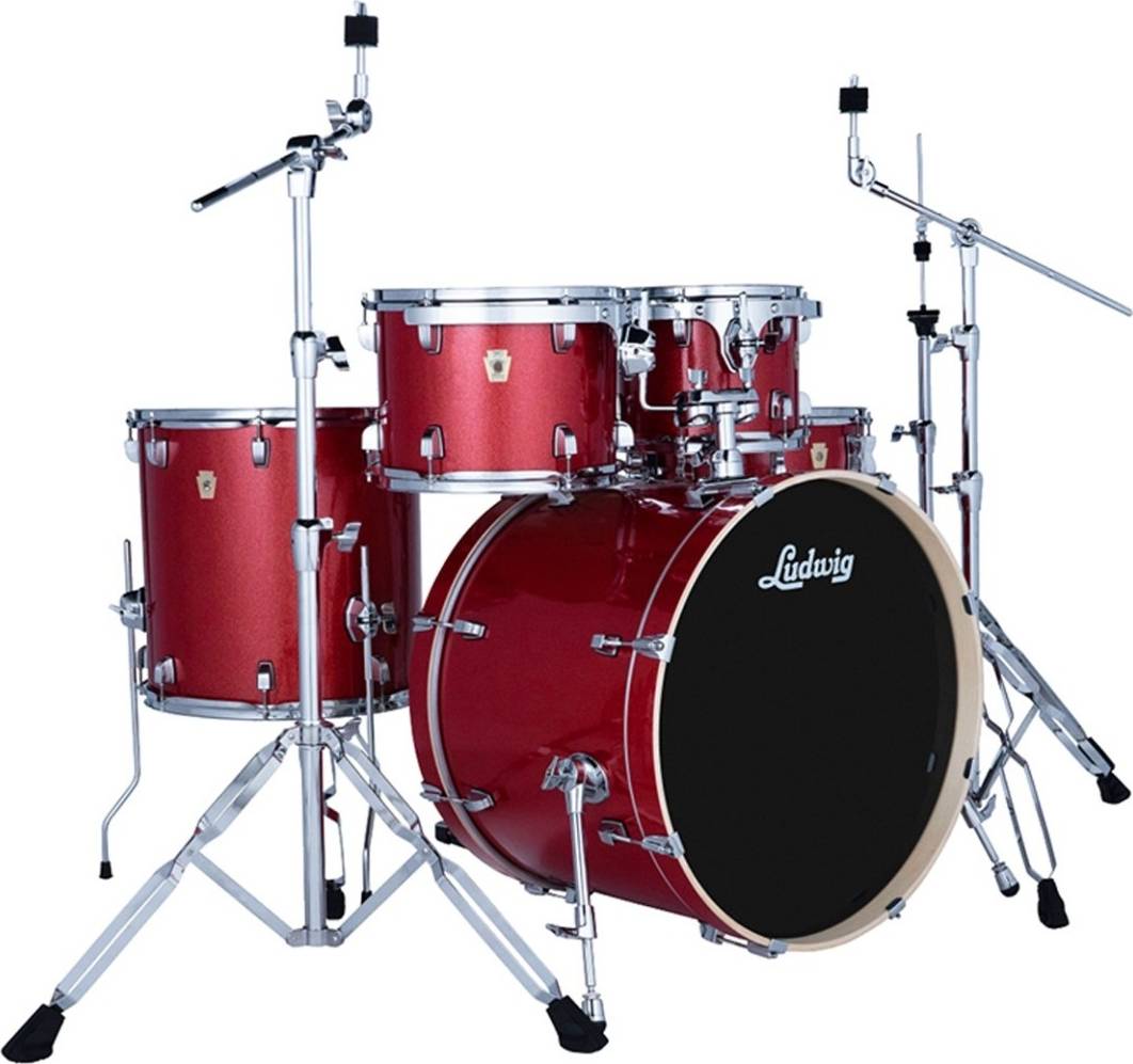 Ludwig Evolution 22 Inch Complete Drum Kit