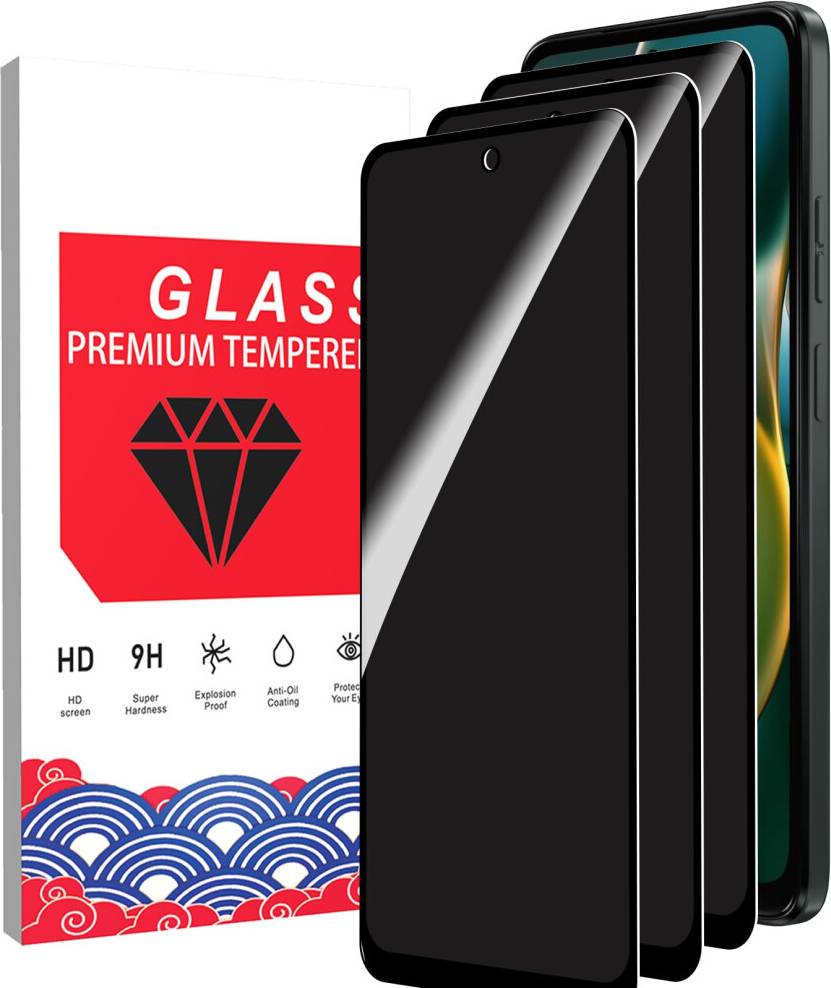 Privacy Tempered Glass Screen Protector 3 Pack
