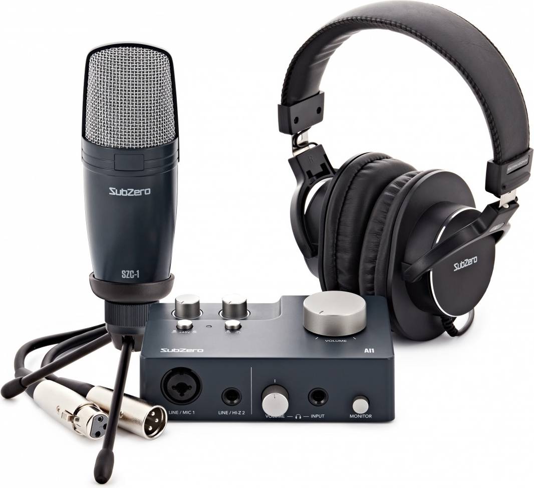 SubZero BASE-1 2-Channel Home Recording Bundle