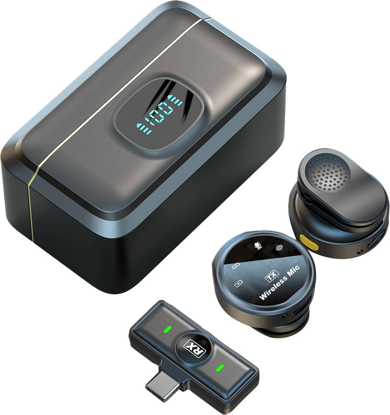 One-Trigger-Two Microfono Wireless 2.4 G