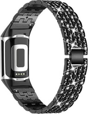 Fitbit charge 4 Fitbit Charge 4 3 Rhinestone Stainless Steel Watch Strap