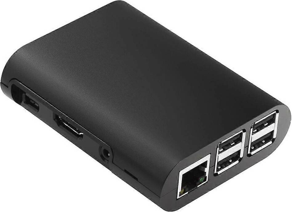 Behuizing Raspberry Pi 3 Model B Pi B+4 Black