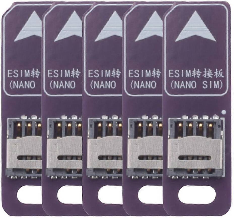 5pcs TPC ESIM Card Adapter Conversion Board
