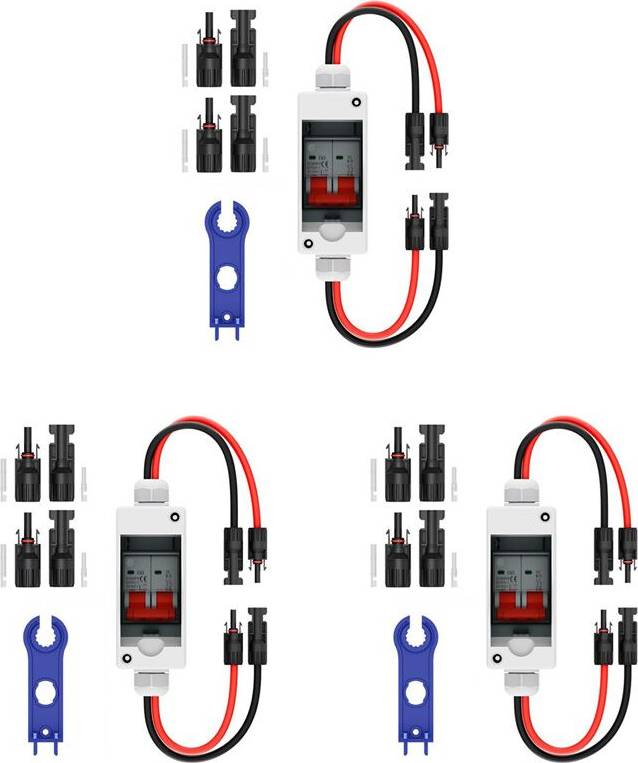 Typecat 3X Solar Panel Breaker Box PV Disconnect