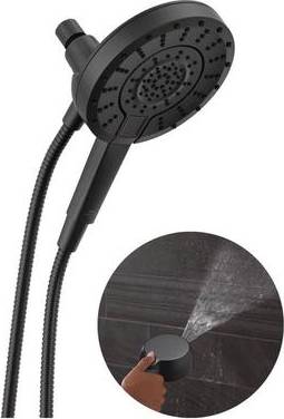 Delta shower head Delta In2ition ProClean 5-Spray Wall Mount Shower Head