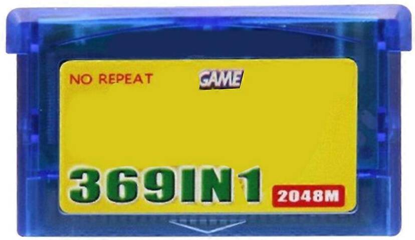 Gameboy 369-In-1 Game Cartridge Console