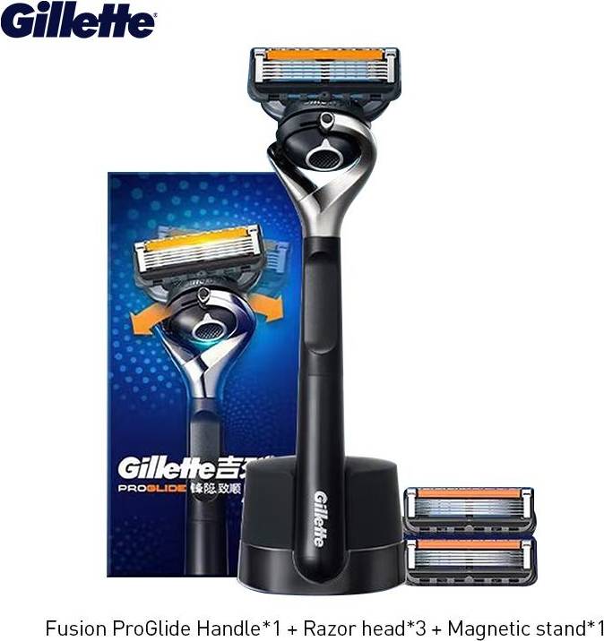 Gillette proglide blades Gillette Fusion ProGlide Magnetic Razor Kit