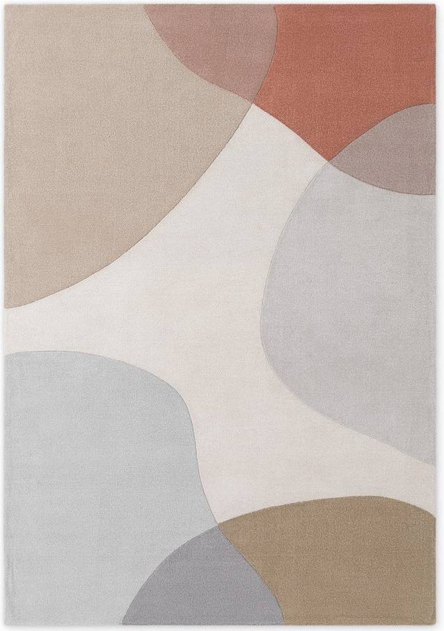 Hackney Wool Rug 160 x 230 cm Blue