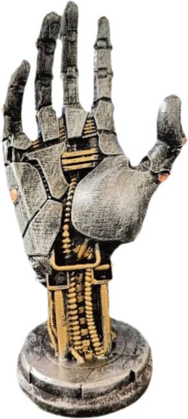 Robot Hand Statue Game Controller Stand