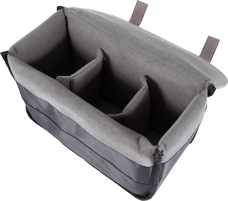 Padded Camera Lens Divider Bag Insert