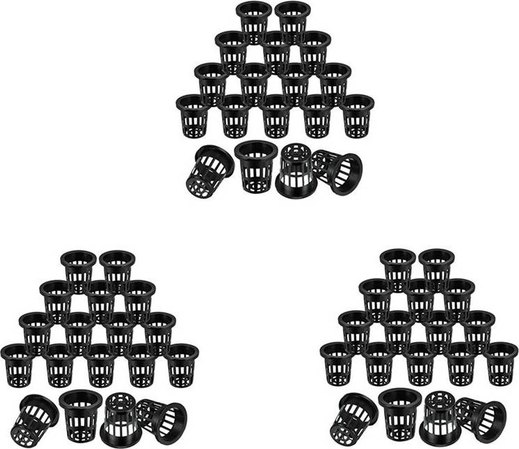 Wide 300 Typecat 300 Pack 2.36 Inch Slotted Mesh Wide Net Cups