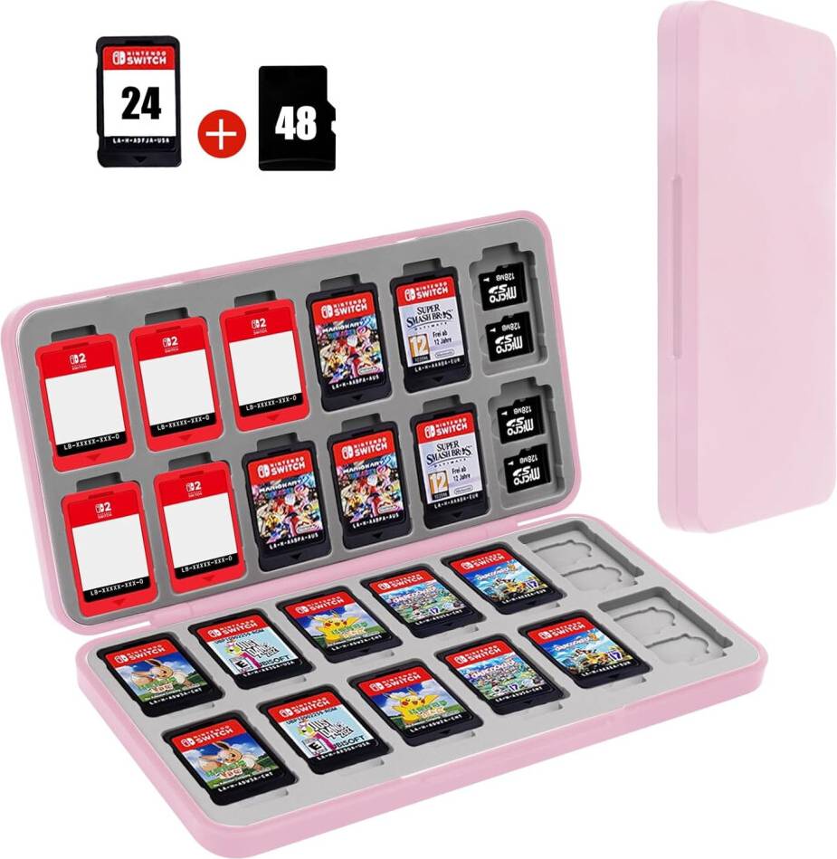 Hard Shell Switch Game Card Case
