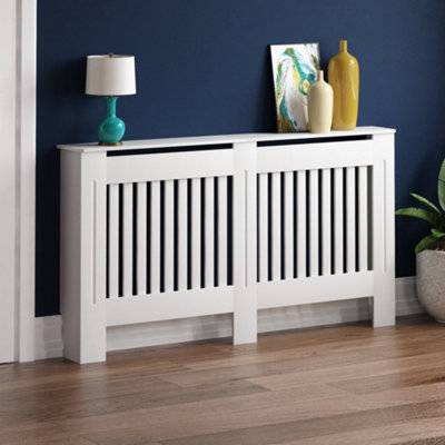Lassic Chelsea Large White Mdf Radiator Cover