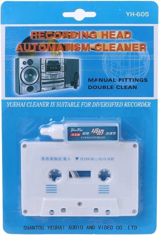 Video Tape Head Cleaner Kit